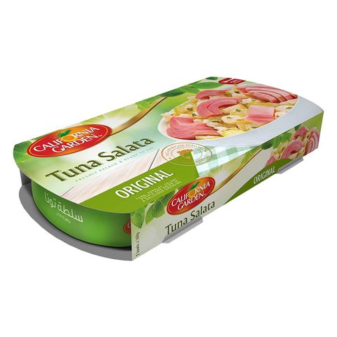 California Garden Original Tuna Salata Recipe 160g X Pack of 2