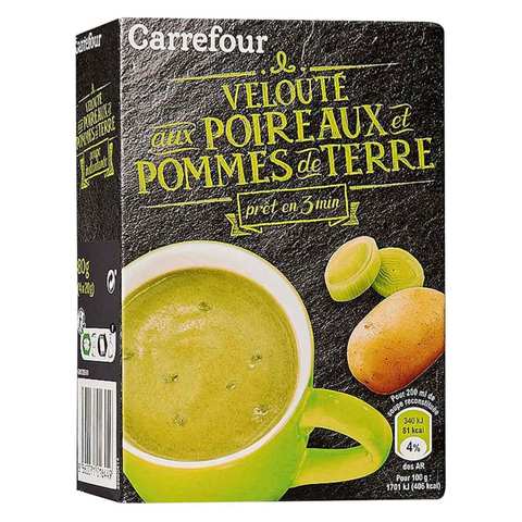 Carrefour Dehydrated Leek And Potato Soup 80g