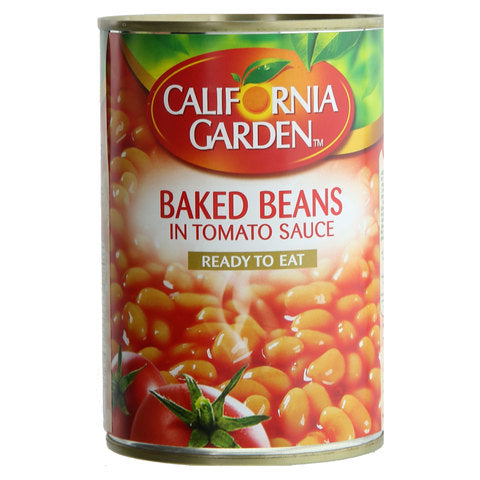 California Garden Cooked Beans In Tomato Sauce 420g