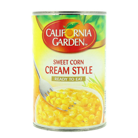California Garden Canned Creamed Sweet Corn Cream Style 418g