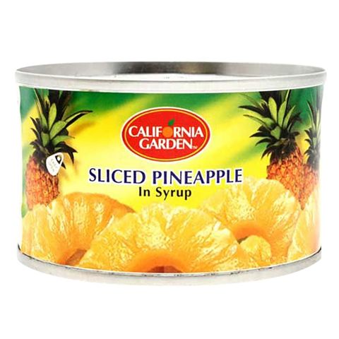 California Garden Pineapple Slices In Light Syrup 227g