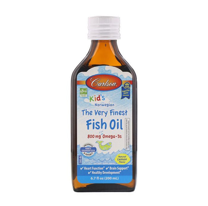 Carlson Kids Fish Oil Lemon 200 ml