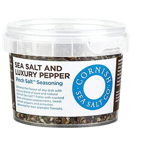 Cornish luxury Sea Salt & Luxury Pepper 60g