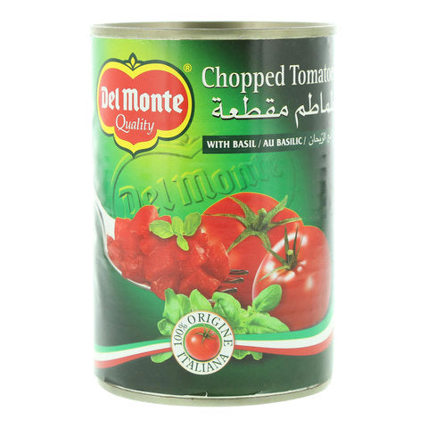 Del Monte Chopped Tomatoes with Basil 400g