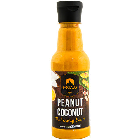 De siam Peanut Coconut Thai Satay Sauce 250ml