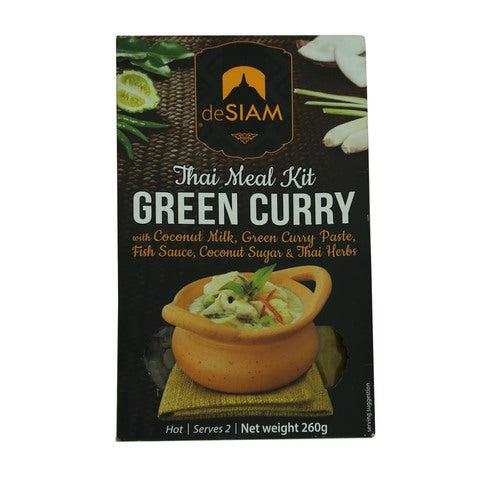 De Siam Thai Meal Kit Green Curry 260g