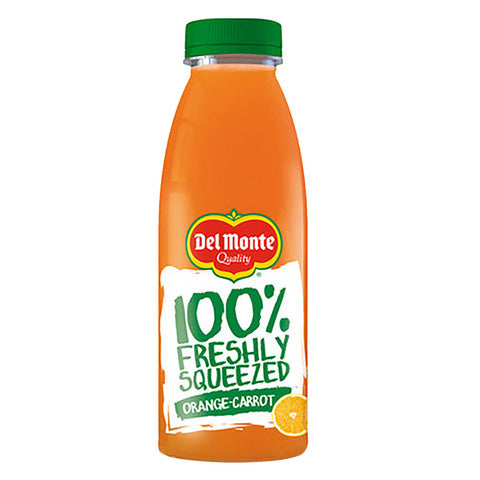 Del Monte Freshly Squeezed Orange Carrot Juice 500ml
