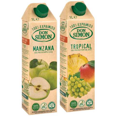 Don Simon Assorted 100% Juice 1Lx2