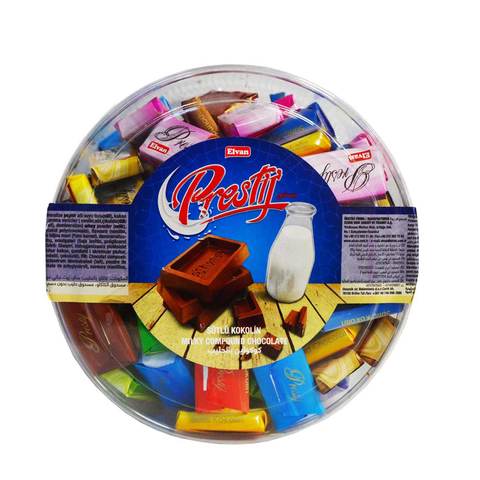 Elvan Napolitan Prestij Milk Chocolates 450g