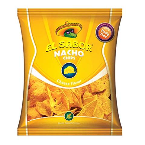 EL Sabor Cheese Flavor Nacho Chips 225g