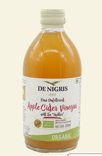 De Nigris Organic Apple Cider Vinegar, w/Mother 500ml