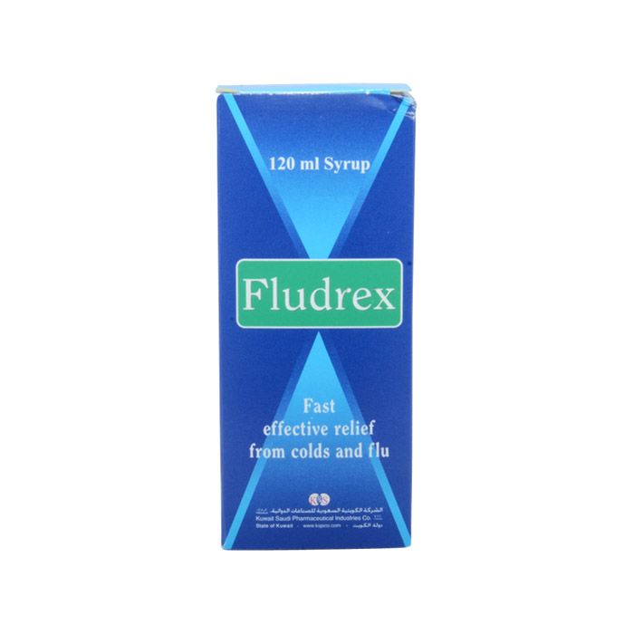 Fludrex  Syrup 120ml Bottle-Gallery-1 Fludrex Syrup 120ml Bottle