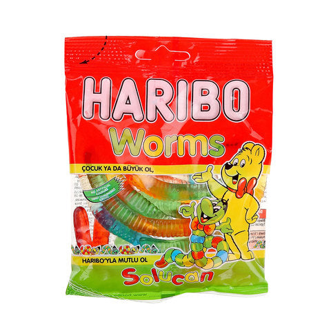 Haribo Worms Candies 80g