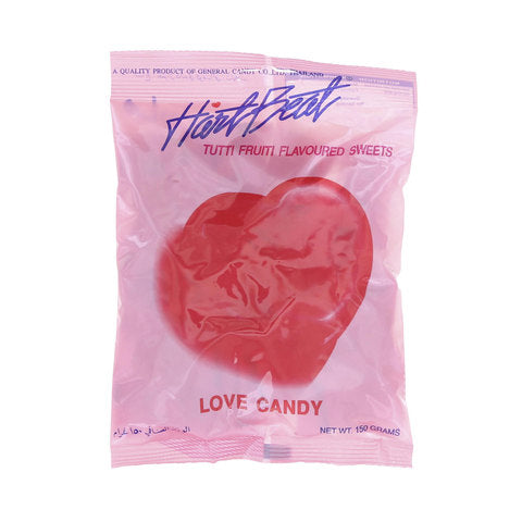 HartBeat Tutti Fruiti Flavored Love Candy 150g