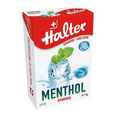 Halter Sugar Free Menthol 40g