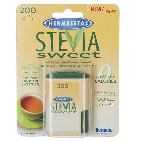 Hermesetas Stevia Sweet Sugar 200 Tablets