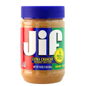 Jif Extra Crunchy Peanut Butter 454g
