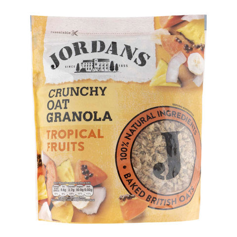 Jordans Crunchy Oat Granola with Tropical Fruits 750g