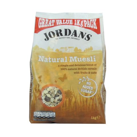 Jordans Natural Muesli 1kg