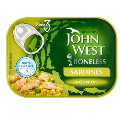 John West Boneless Sardines in Olive Oil 95g