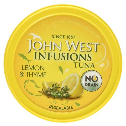 John West Infusions Tuna lemon & Thyme 80g