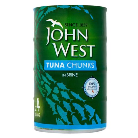 John West Tuna Chunks In Brine 580g