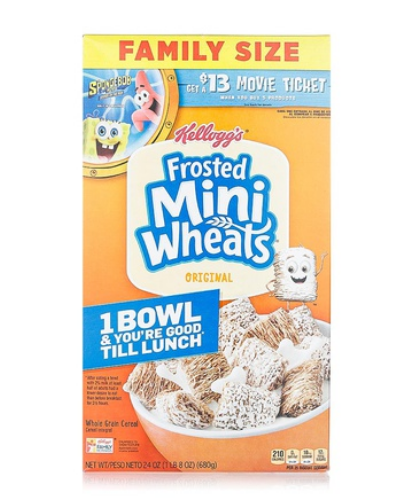 kellogg\'s frosted mini wheat 680g