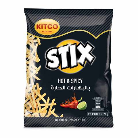 Kitco Stix Hot & Spicy 20gx25