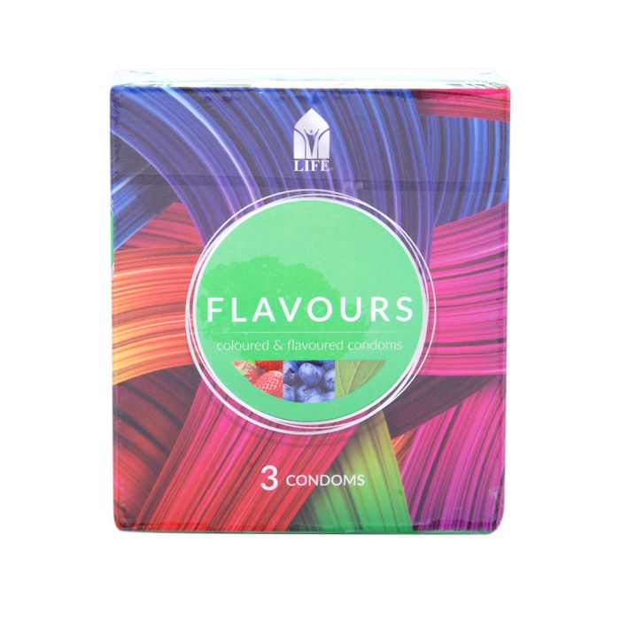 Life Flavors Condoms 3's