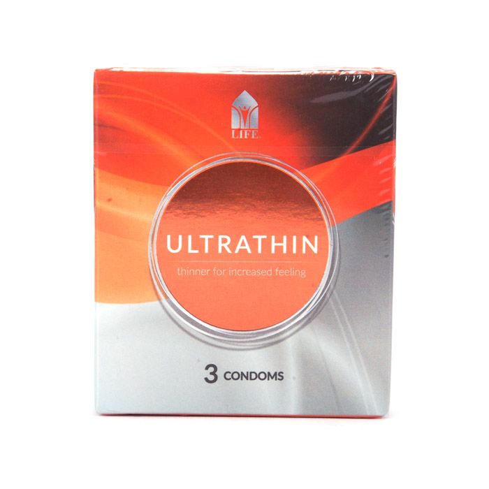 Life Ultrathin Condoms 3's