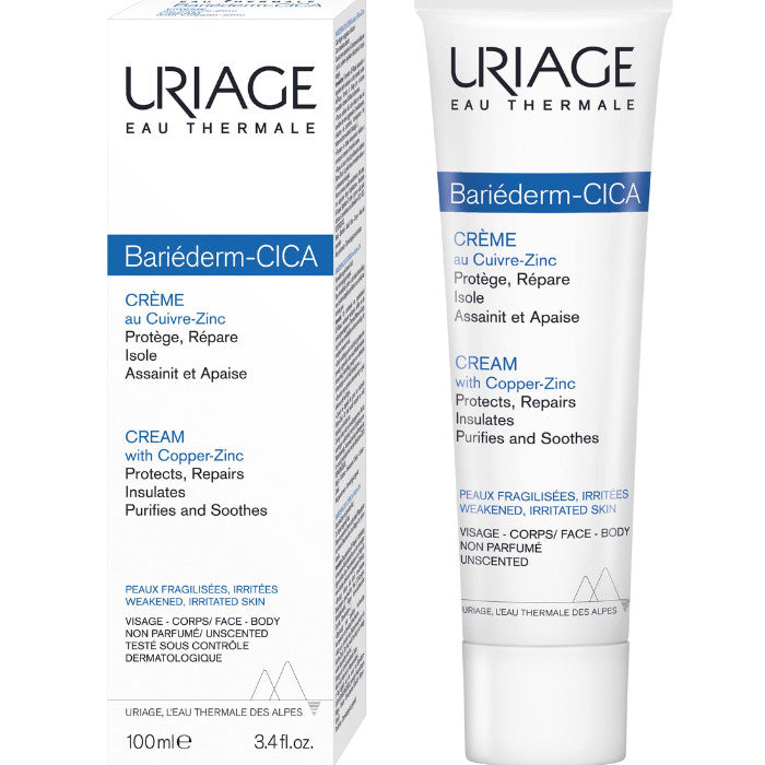 Uriage Bariederm Cica - Cream With Cu-Zn 100 Ml