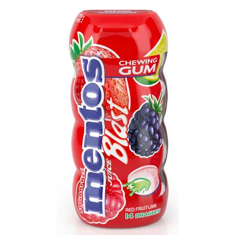 Mentos Juice Blast Chewing Gum 24g