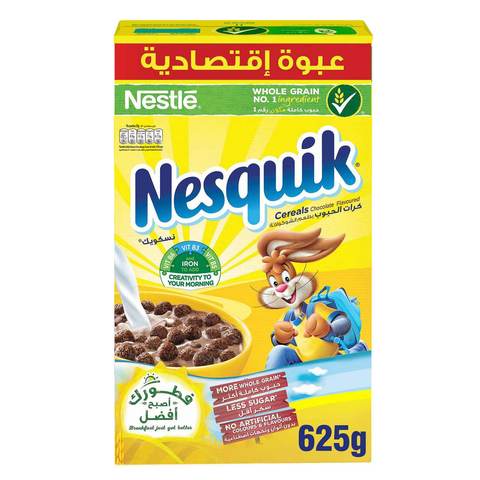Nestle Nesquik Chocolate Breakfast Cereal 625g