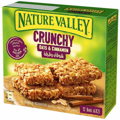 Nature Valley Crunchy Granola Bars Oats And Cinnamon Box 252g