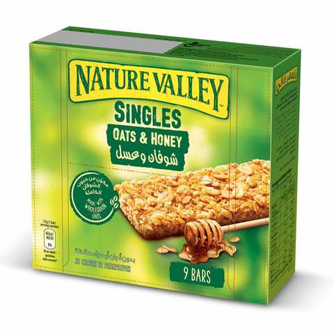 Nature Valley Crunchy Granola Bars Oats And Honey Singles Box 189g