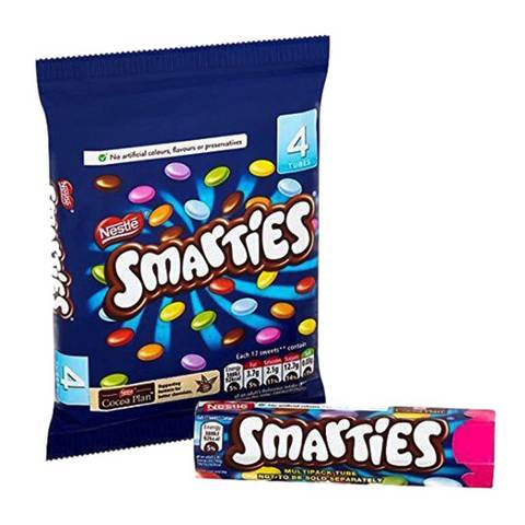 Nestle Chocolate Smarties 152gx4