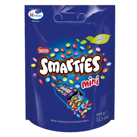 Nestle Smarties Mini Sharing Pack 446g