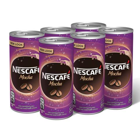 Nescafe Mocha Chilled Coffee 240ml x Pack of 6