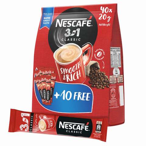 Nescafe Classic Cofee 3 in 1 20gx40
