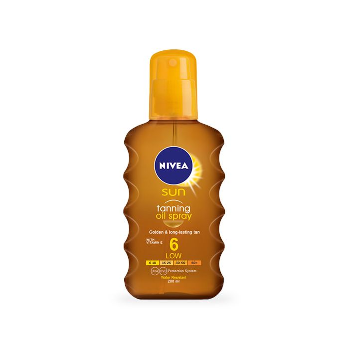 Nivea Carotene Spf6 Tan Oil Spray 200 m