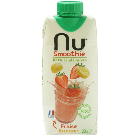 Nu Strawberry Banana Smoothie 330ml