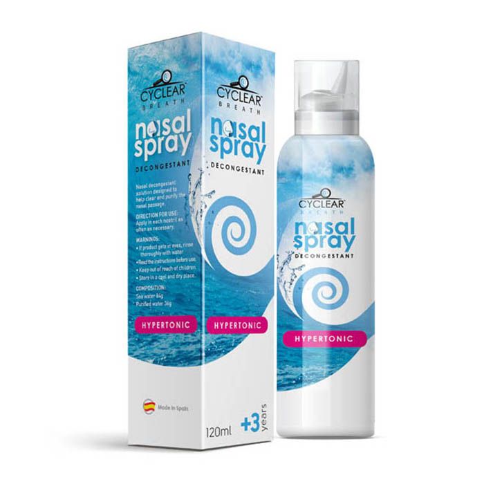 Cyclear Hypertonic Nasal Spray 3+ 120ml