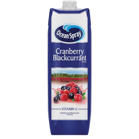 Ocean Spray Cranberry and Blackcurrant Juice Drink 1L