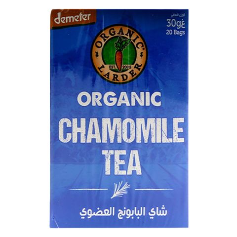 Organic Larder Organic Chamomile Herbal Tea 30g