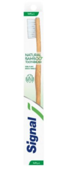 Signal Natural Soft Bamboo Toothbrush 1 Piece