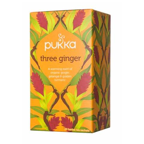 Pukka Herbal Three Ginger Tea 36g
