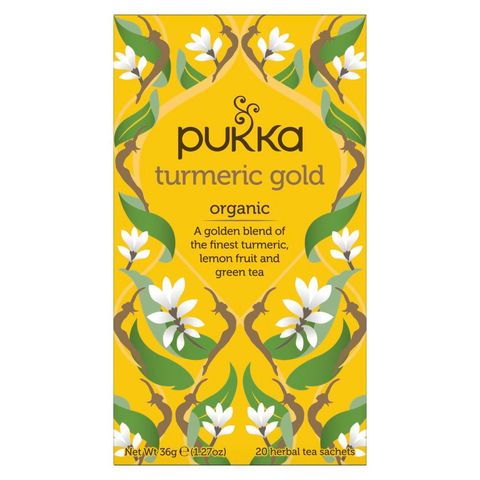 Pukka Turmeric Gold Tea Sachets 1.8g x Pack Of 20