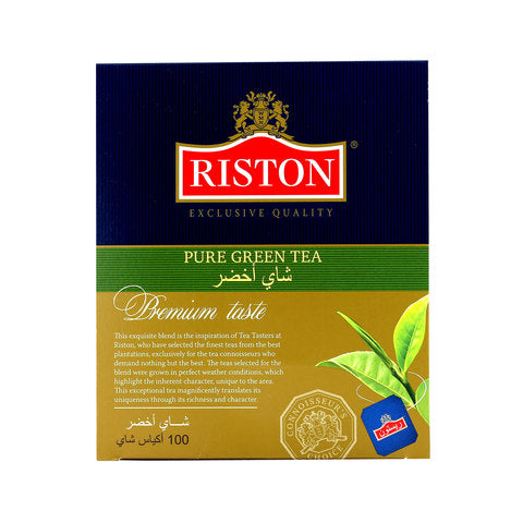 Riston Pure Green Tea 100 Tea Bags