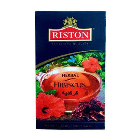 Riston Herbal Tea Hibiscus 20 Tea Bags