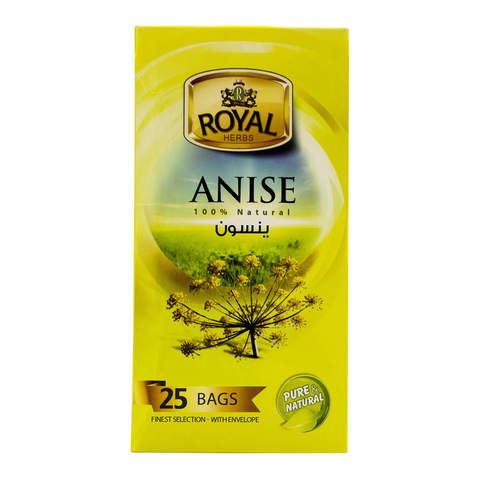 Royal Herbs Anise Tea 25 Tea Bags